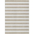 thumbnail image 2 of Addison Rugs Chantille Indoor/Outdoor Transitional Stripes Taupe Washable Rectangle Rug, 3' x 5', 2 of 6