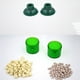 thumbnail image 4 of Filtro de esponja de acuario de doble cabezal Bomba de filtración de oxígeno para tanques de peces (QS-200A) Sywqhk Libre de BPA, 4 of 9