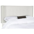 thumbnail image 2 of SAFAVIEH Keegan Winged Tufted Wood Headboard with Nail Heads, Full, White, 2 of 4