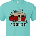 thumbnail image 4 of Inktastic I Sleep Around Stylish Camper T-Shirt, 4 of 5