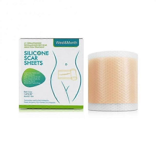 150cm Silicone Gel Scar Sheet Patch Treatment Removal Tape Acne Trauma Burn Scar Cover Skin