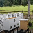 thumbnail image 2 of 10 Pcs Boîte à Écrou de Ruche Porte d'Entrée, Plateau d'Entrée (Diamètre : 12.5 cm) - Équipement d'Apiculture Outils d'Apiculture, 2 of 5