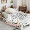 thumbnail image 4 of Boss Gifts for Women, Boss Lady Gifts Blanket 50"X60", Boss Day Gifts for Women, Boss Lday Birthday Christmas Retirement Appreciation Gifts, Gift for Boss Female Throw (Sunflower), 4 of 5