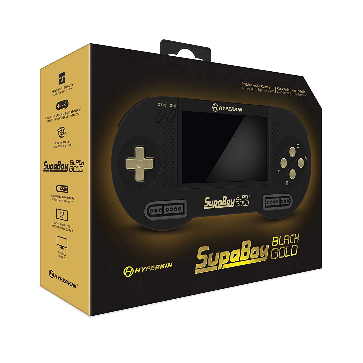 HYPERKIN SUPABOY Black Gold USB type-C