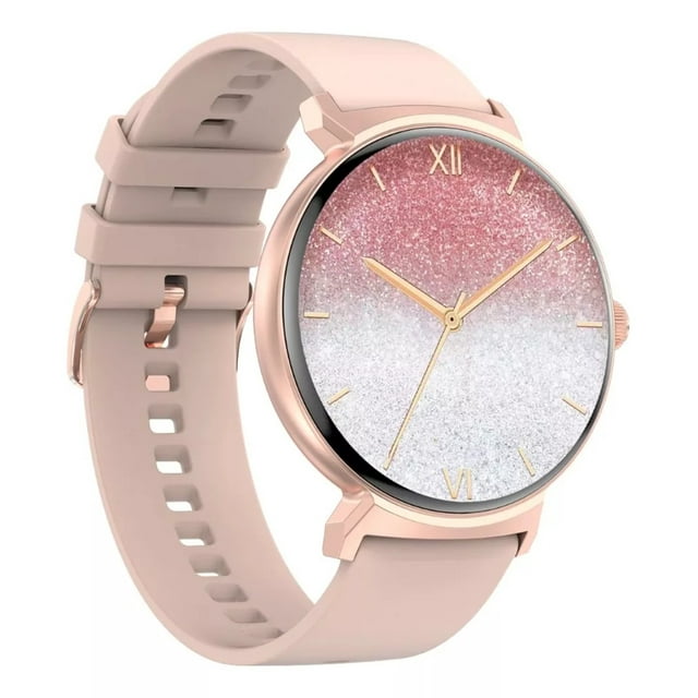 Smartwatch Mujer Dt4 New Fralugio Llamadas Ips 1.45 Hd Rosa