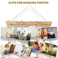thumbnail image 3 of 1 Set 50Pcs 3.5cm Drawing Pin Wooden Clips Practical Photo Clips Picture Clips, 3 of 7