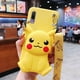 thumbnail image 1 of 3D Zipper Bag Casing Samsung Galaxy Note 20 Ultra 10 Pro 5 8 9 S20 FE S22 S21 S20 Ultra S8 S9 S10 Plus S7 Edge M51 M31s M30 M30s Cute Cartoon Pikachu Doraemon Wallet Strap Phone Cover Case, 1 of 3