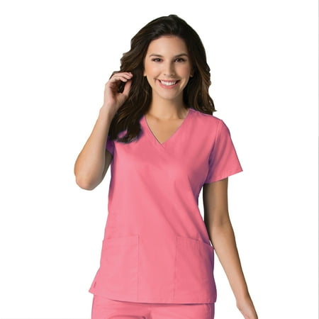 

Maevn EON Women s Back Mesh Panel Shaped V-Neck Scrub Top [XXS - 3XL FREE SHIPPING]