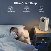 Air Purifier for Home Large Room up to 1800ft²,Air Cleaner with Air Quality Light and Essential Diffuser, AUTO Mode, Sleep Mode, Timer, Lock, for Wildfire Smoke Dust