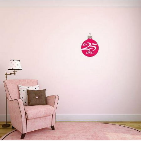 Do It Yourself Wall Decal Sticker Christmas Day December 25 Holiday Bedroom Bathroom Living Room Mural 40 X60