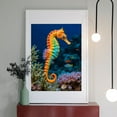 thumbnail image 2 of Diamond Art Kit for Adults, Colorful Seahorse Coral Reef Scene Diamond Painting for Adults Beginners, 5D DIY Diamond Art Painting Kits, Colorful Diamond Painting Craft for Home Decor 12x16, 2 of 7