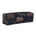 thumbnail image 1 of Fotbe Pig Farm Estuche para Lápices de Cuero con Estampado, Estuche con Cremallera Resistente, Organizador Compacto y Elegante para Papelería, 1 of 7