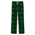 thumbnail image 5 of Xuniizn Mens Pajama Pants, Christmas Prints Drawstring Elastic Waist Breathable Casual Loose Pajama Bottoms, Stretchy Soft Cozy Holiday Sleep Pants, S-5XL, 5 of 5