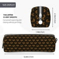 thumbnail image 3 of Honeii Halloween Pumpkins1 Pattern Pencil Case, Pencil Pouch, Pencil Case Small, Pencil Pouch Aesthetic, PVC Pencil Pouch, Pencil Bag, Makeup Pouch, 3 of 7
