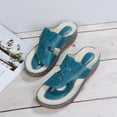 thumbnail image 6 of Jyeity Duck Slippers For Women Anti-Slip Dearfoam Slippers Women Round Toe Solided Fashion Sandals Blue Holiday, 6 of 9