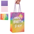 thumbnail image 3 of Cheinxy 7"/11"/13" Happy Birthday Gift Bag with Tissue Paper and Greeting Card for Birthday Party,Birthday Gift Bag Set for Men Women Boys Girls, 3 of 7