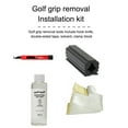 thumbnail image 4 of Complete Grip Kit for Golf Club Kit Regripping Includes 15 Tapes Vice Clamp Hook Blade Solvent, 4 of 7