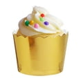 thumbnail image 5 of 1.9 in Dia Bottom x 1.73 in H, 24 ct Gold Paper Treat Cup, Everyday, Baking Cups, Way to Celebrate, 5 of 5