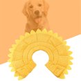 thumbnail image 4 of Minkissy 1Ensemble Collier Elizabeth en Fibre Jaune pour Chiens Forme Conique Réglable Profondeur 30-39cm 16.5cm, 4 of 5