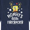 thumbnail image 3 of SpongeBob SquarePants - Mommy's Little Firecracker - Toddler And Youth Long Sleeve Graphic T-Shirt, 3 of 6