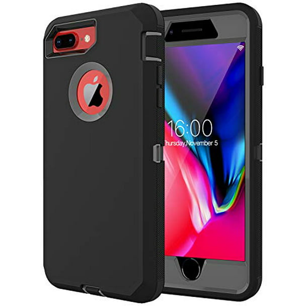 varonil Traducción taza Diverbox For iPhone 8 plus Case, iPhone 7 plus Case Built-in screen  protector [Shockproof] [Dropproof] [Dust-Proof] Heavy Duty Protection Phone Case  Cover for Apple iPhone 8 plus & 7 Plus-Bl - Walmart.com
