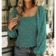 thumbnail image 3 of Blusa de Moda ANGGREK Con Cuello cuadrado y Cintura Transpirable para Dama, 3 of 6