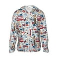 thumbnail image 2 of Lsque London Symbols1 UPF 50+ Lightweight Sun Protection Men's Women's Long Sleeve Shirt, Hoodie Performance -Medium, 2 of 9