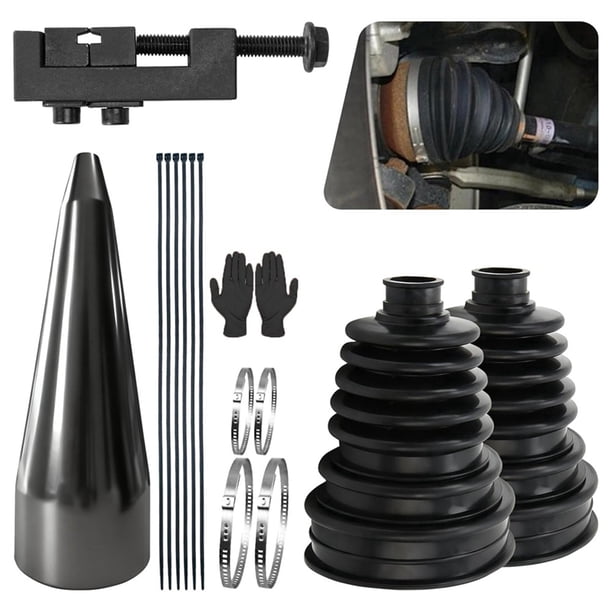 Kit universal de reparación de fuelles de junta homocinética con expansor de 19-24 mm