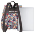 thumbnail image 3 of Fotbe music Skull record Retro Mochila Bolso con Estampado para Mujer, Mochila Antirrobo de Nylon Impermeable, Bolsa Ligera de Hombro, 3 of 4
