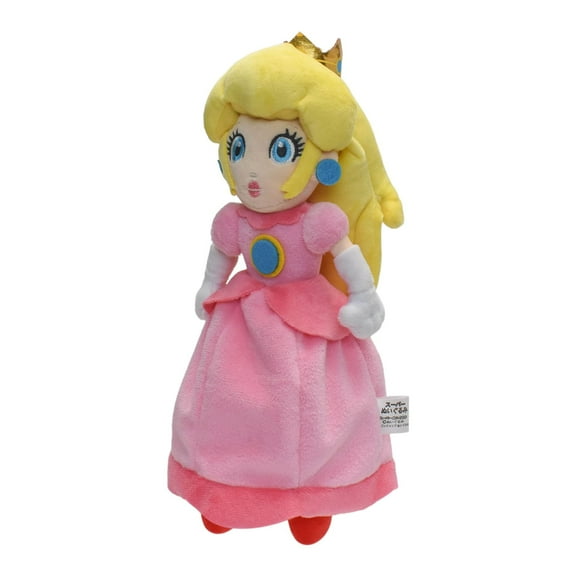 Princess Peach Plush Toy Princess Peach Doll Collection Mario Plush Stuffed Animals Toys 11 Inch (Pink Sweet Gift for Mario Fans）