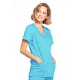 thumbnail image 5 of Cherokee Workwear Core Stretch Women's Scrubs Top Mock Wrap 4728, 5 of 6