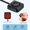 thumbnail image 4 of 6Pc Momentary Switch Momentary Push Button on Off Switch 12V 24V Surface Mount Mini Button Switch Durable Easy Install, 4 of 7