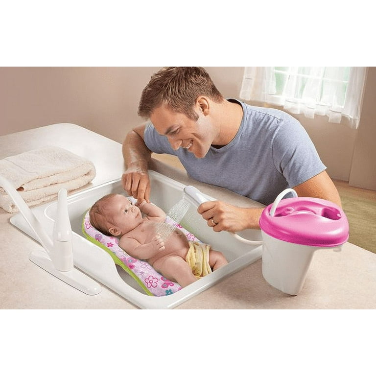 How to shower newborn baby sale