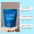 thumbnail image 4 of OceAura Magnesium Bath Flakes Ultra with OptiMSM | Pure Zechstein Magnesium Chloride Soak | Post-Workout Muscle Recovery Bath Salt Alternative | 100g Resealable Bag,4PC, 4 of 8