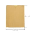 thumbnail image 2 of Fruta Protección Bolsas 22x18cm Papel Rectángulo Fruta Cubierta Bolsas para Fruta Flor Protección Amarillo Paquete de 100, 2 of 5