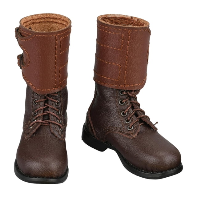 Modelo en miniatura de zapatos a escala 1:6, botas de figuras de hombre hechas a mano, botas de moda para cuerpo de figuras de 12 pulgadas, accesorio