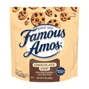 Famous Amos Classic Chocolate Chip Cookies (Pack of 2)