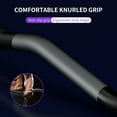 thumbnail image 2 of FIXTECH 47'' Curl Bar with Collars for All Standard 1" Plates, 220-Pound Capacity, Black, 2 of 7