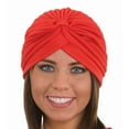 thumbnail image 2 of Red Spandex Turban, 2 of 2
