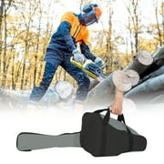 Heavy-Duty Chainsaw Carrying Bag, Oxford Protective Zipper Case for 16-20 Inch Chainsaws Save Big Clearance