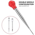 thumbnail image 2 of Naiovety Meat Baster Kit Sauce Picnic Gadget Gripped Handily Kitchen Fine Operation Simple Accessories Workmanship Cocina y Comedor Rojo, 2 of 6