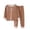 Sets-6Coffee, variant on LEKWK 2-Piece Loungewear Set for Toddler Boys Raglan Long Sleeve Pullover Matching Jogger Pants Breathable Cotton Daily Playwear Sleepwear Outfits