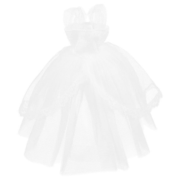 Niceauty Mini Clothes White Polyester 1Pack