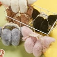 thumbnail image 4 of Orejeras mullidas para clima frío para mujer, diadema cálida para invierno, calentadores de orejas holgados y bonitos, 4 of 5