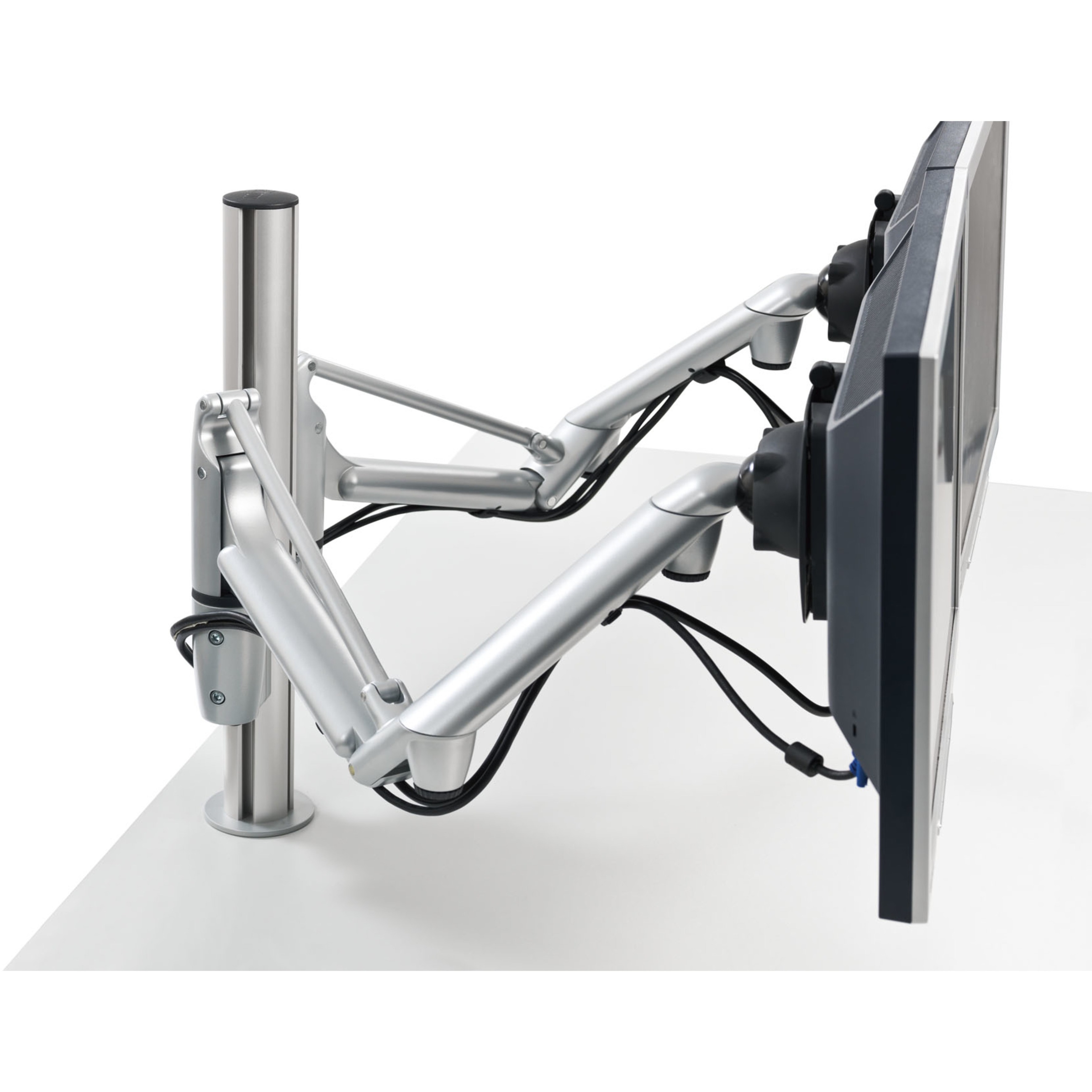 Novus LiftTEC? Comfort Duo dual height adjustable Monitor Arms
