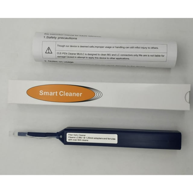 One-Click Fiber Optic Connector Cleaning Pen Universal Lightweight Portable for Easy Installment Convenient 2.5mm SC ST 1.25mm LC Connectors Adapters