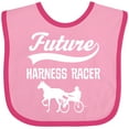 thumbnail image 3 of Inktastic Future Harness Racer Horse Racing Boys or Girls Baby Bib, 3 of 4