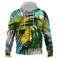 thumbnail image 1 of Sudadera con capucha informal con cremallera para hombre, ropa de abrigo de gran tamaño, abrigo con estampado abstracto, para primavera y otoño, 1 of 6