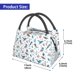 thumbnail image 2 of Balery Undersea Animals Bolsa de Aislamiento Portátil – Bolsa de Almuerzo con Forro de Aluminio Mejorado, Funda Impermeable y Fácil de Limpiar para Picnic y Caja de Almuerzo, 2 of 6