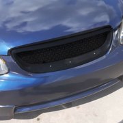 Kojem Front Bumper Upper Center Hood Grill ABS Black Badgeless Mesh Grille Upgrade for Toyota Corolla 2003 2004